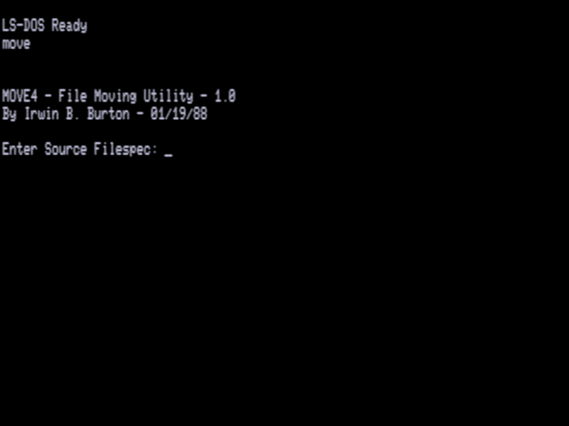 Screen shot